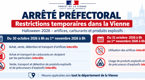 Visuel Restrictions temporaires du 30/10 au 1/11 2026