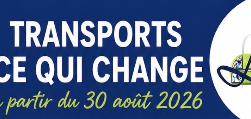 Visuel Évolution des services de transport Vitalis à partir du 30 août 2026