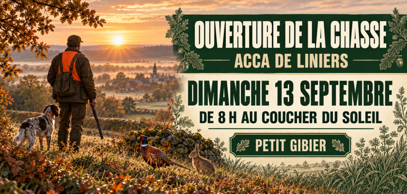 Visuel Ouverture de la chasse
