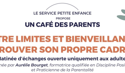 Visuel Un café des parents spécial Petite Enfance